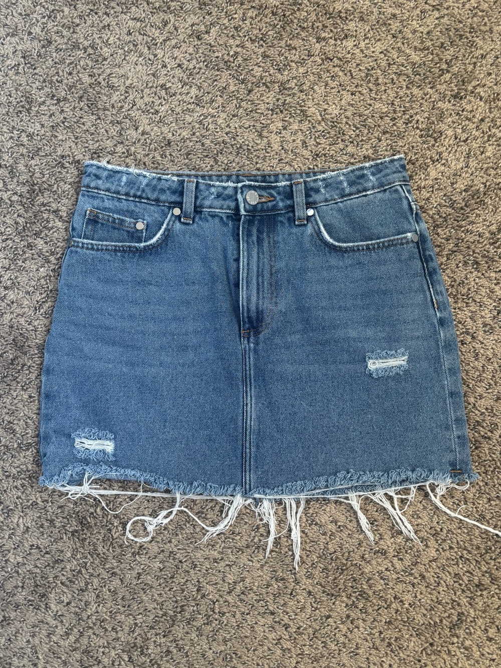 Denim skirt